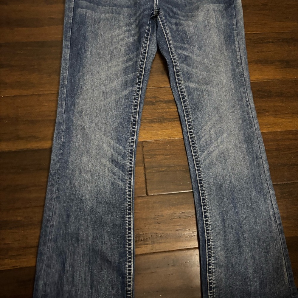 Premiere Denim by rue21 Flare Jeans in Classic Blue
